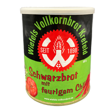 Lade das Bild in den Galerie-Viewer, Chilli Schwarzbrot - Dose - 500g